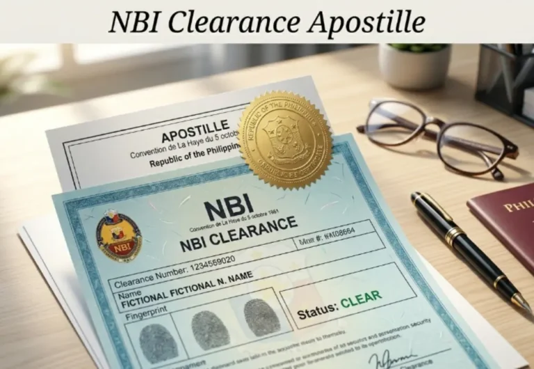 NBI Clearance Apostille Process in the Philippines (Step-by-Step Guide) 6 NBI Clearance Apostille
