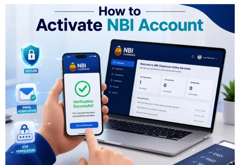 How to Activate NBI Account