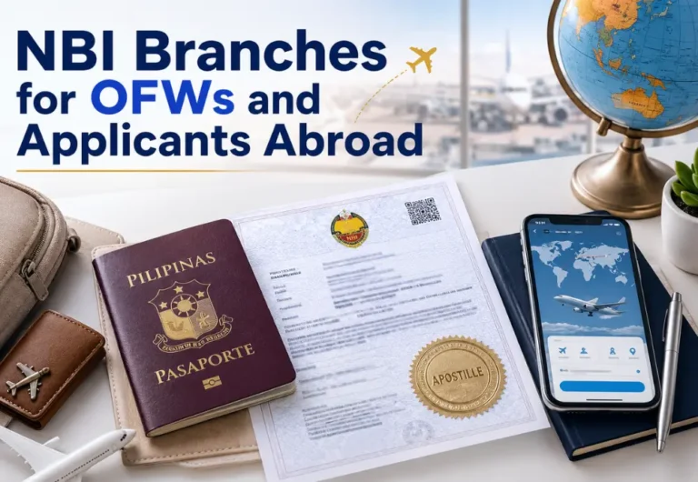 NBI Branches for OFWs and Applicants Abroad